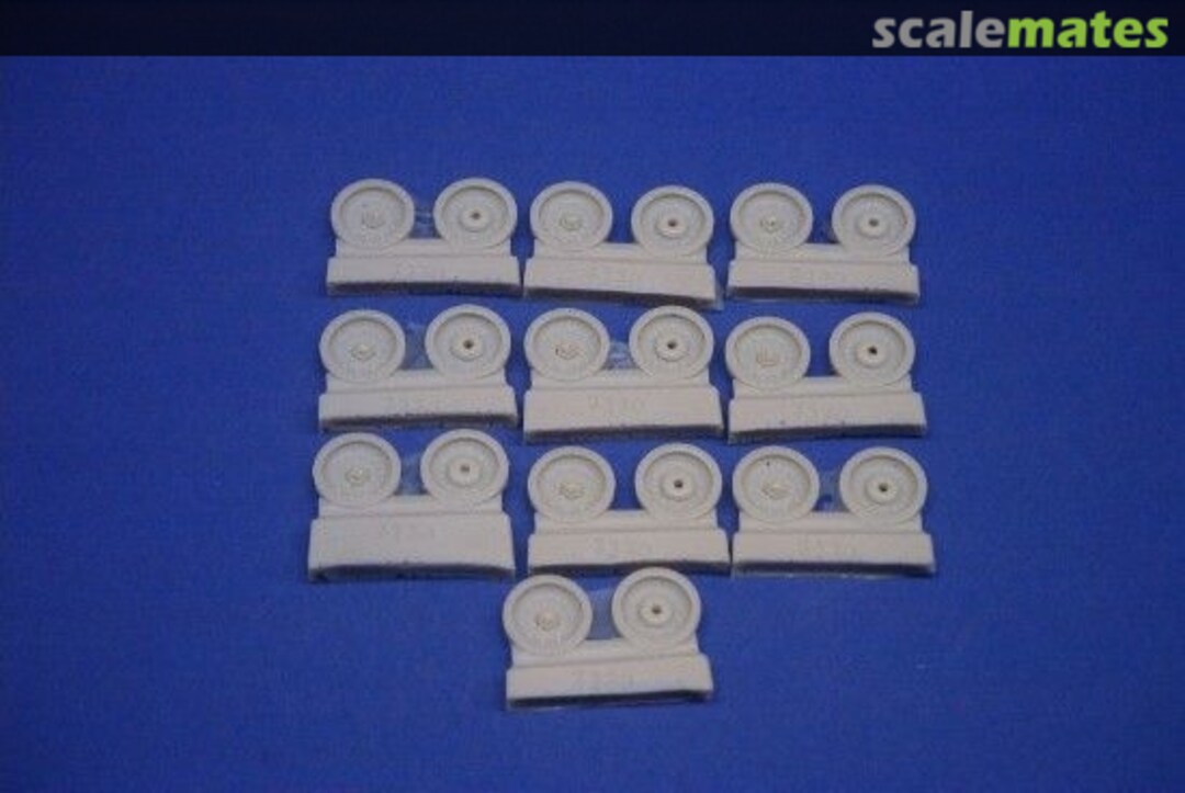 Boxart T-34 Laufrollen, glatte Ausführung MR-72070 MR Modellbau Boxart T-34 Laufrollen, glatte Ausführung MR-72070 MR Modellbau