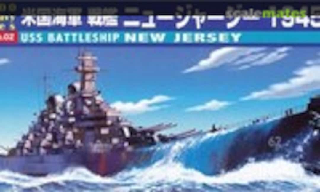 1:2000 US Battleship New Jersey 1945 (Aoshima 009338)