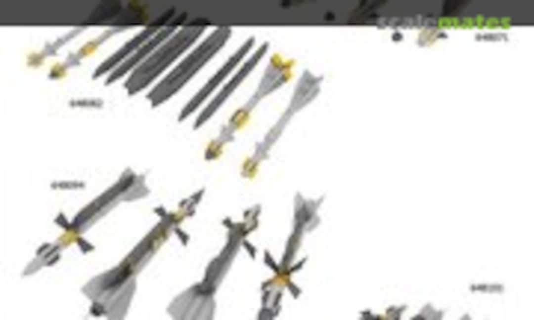 1:48 Russian Modern Aircraft Missiles (Eduard SIN64813) SIN64813