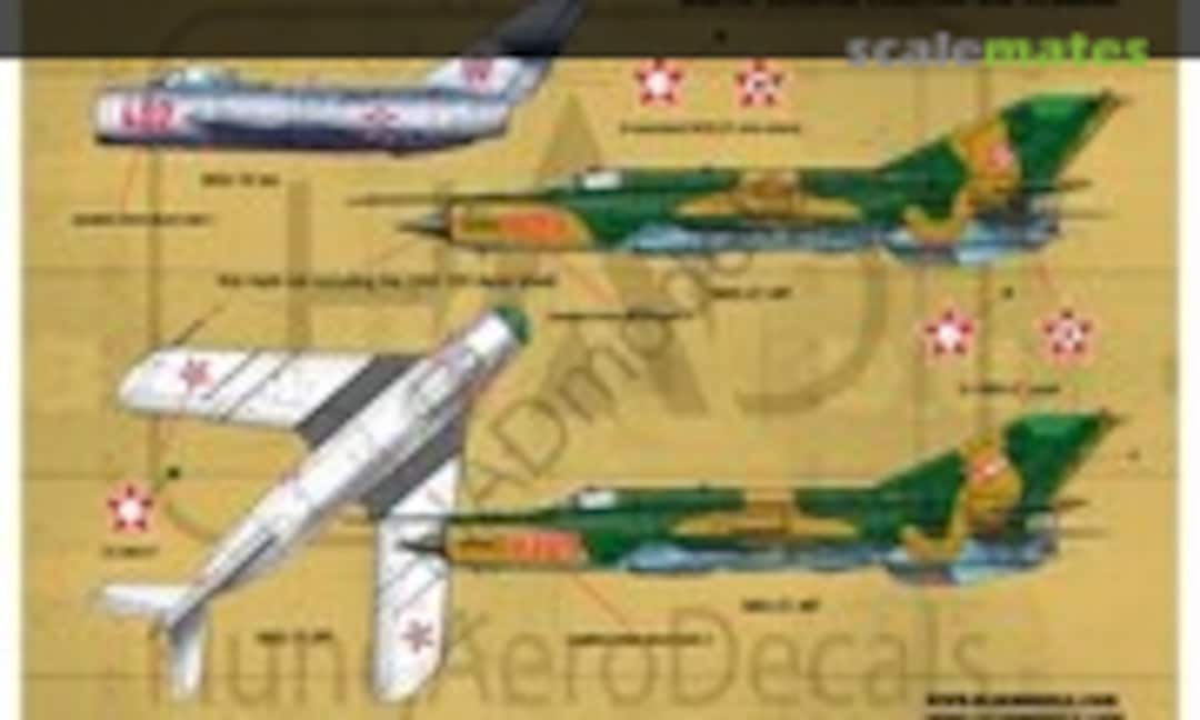 1:48 Hungarian national insignias and Numbers (HungAeroDecals 48120) 48120