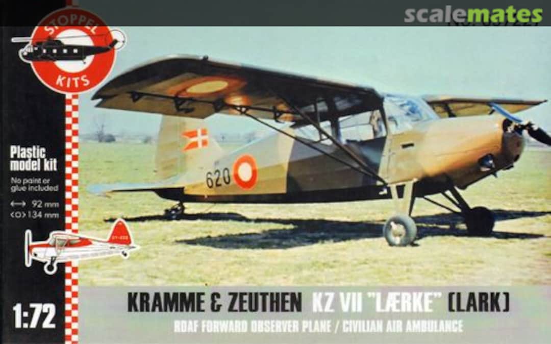 Boxart Kramme & Zeuthen KZ VII "Lærke" (Lark) 697227 Stoppel Kits Boxart Kramme & Zeuthen KZ VII "Lærke" (Lark) 697227 Stoppel Kits