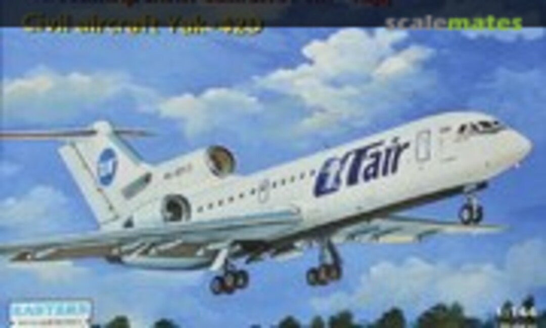 1:144 Civil Aircraft Yak-42D (Eastern Express 14499)