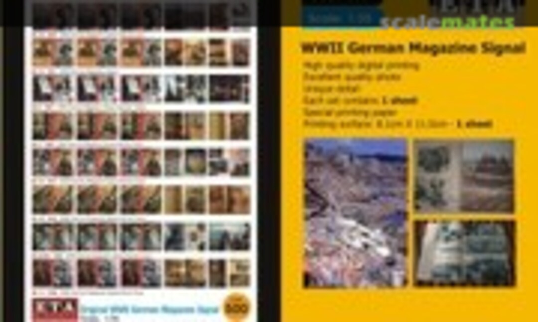 1:35 WW II German mazagine Signal (ETA Diorama Accessories 500) 500