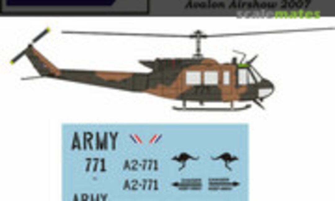 1:35 Bell UH-1H "Huey" Helicopters A.D.F. (Army) (Novascale N-35063c) N-35063c