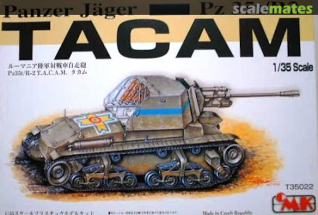 Boxart Panzer Jäger Pz 35T/R2 TACAM T35022 CMK