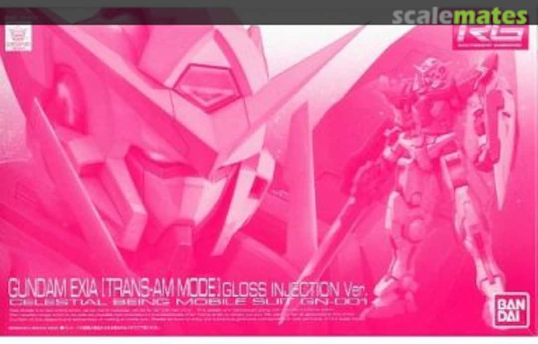 Boxart Gundam Exia (Trans-Am Mode) Gloss Injection Ver. 0189646 Bandai