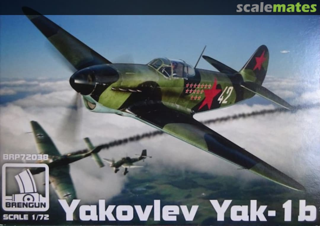 Boxart Yakovlev Yak-1b BRP72038 Brengun Boxart Yakovlev Yak-1b BRP72038 Brengun