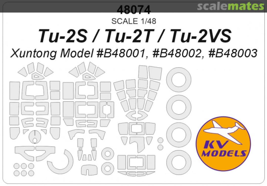 Boxart Tu-2 48074 KV Models Boxart Tu-2 48074 KV Models