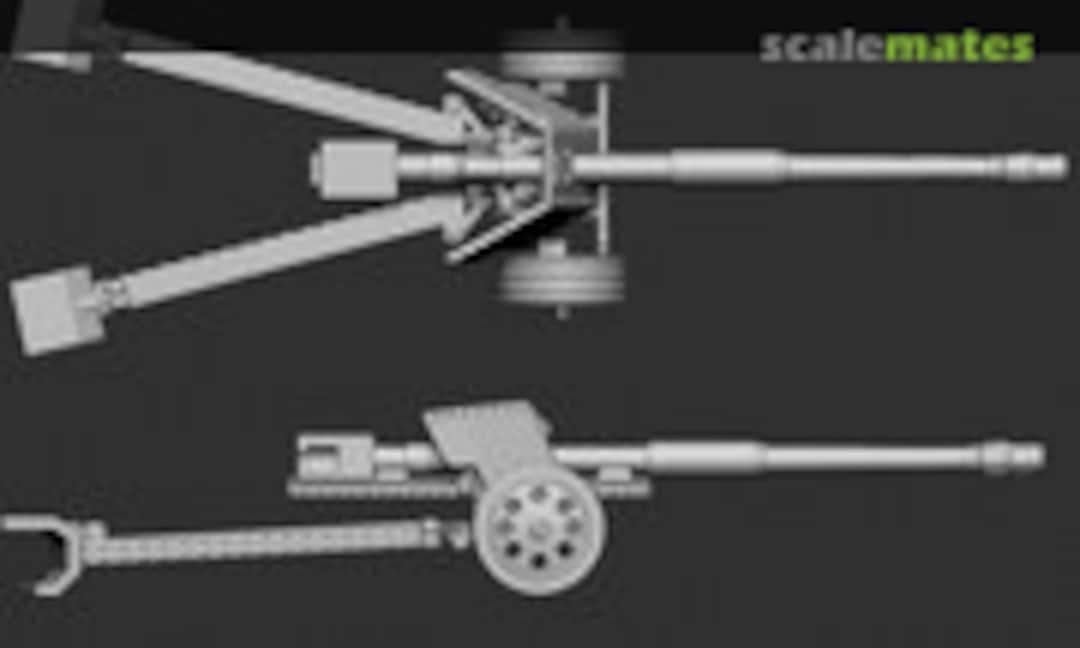 1:72 8,8cm Pak 43 (Germania Figuren STL WW 0507)