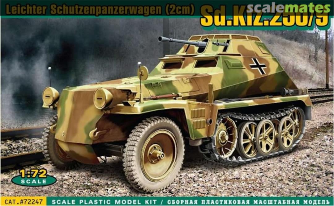 Boxart Sd.Kfz. 250/9 leichter Schützenpanzerwagen (2cm) 72247 ACE Boxart Sd.Kfz. 250/9 leichter Schützenpanzerwagen (2cm) 72247 ACE