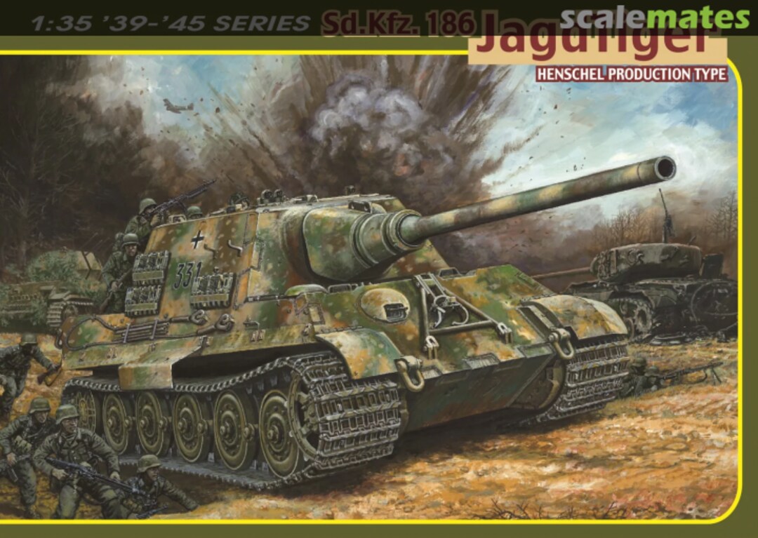 Boxart Sd.Kfz. 186 Jagdtiger 6991 Dragon Boxart Sd.Kfz. 186 Jagdtiger 6991 Dragon