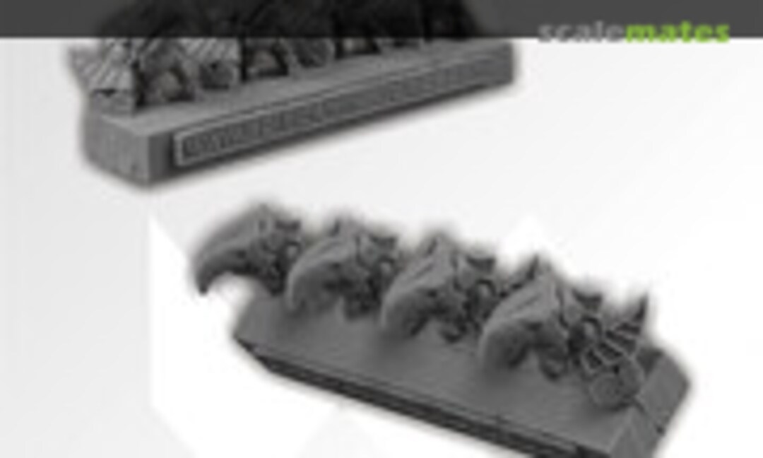 No Egyptian Helmets (4 pcs) (Scibor Monsterous Miniatures CPEG0149) CPEG0149