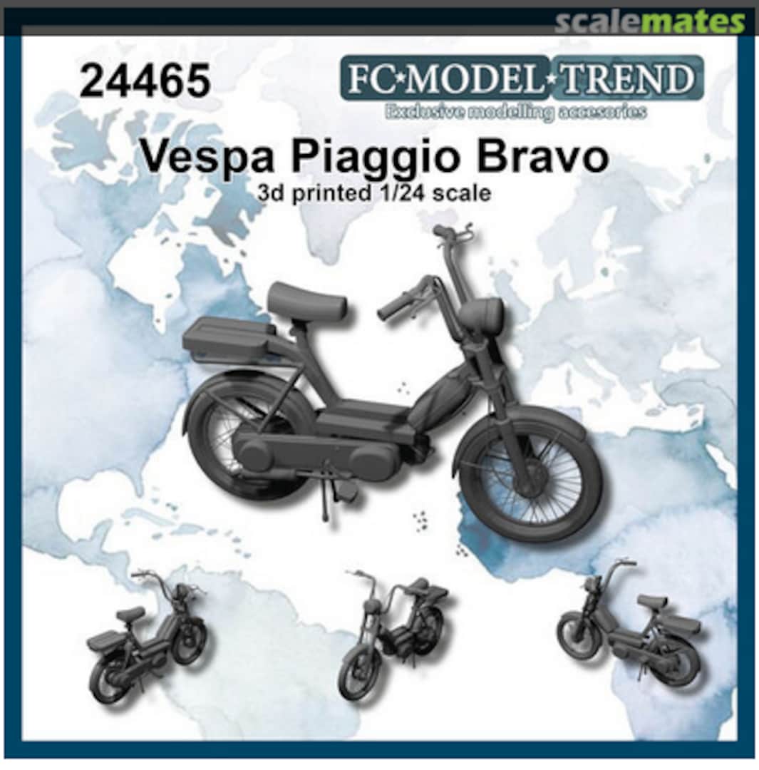 Boxart Vespa Piaggio Bravo 24465 FC Model Trend Boxart Vespa Piaggio Bravo 24465 FC Model Trend