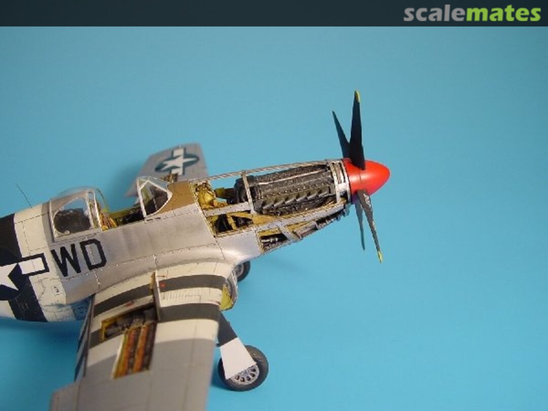 Boxart P-51B/C Mustang detail set 4192 Aires Boxart P-51B/C Mustang detail set 4192 Aires