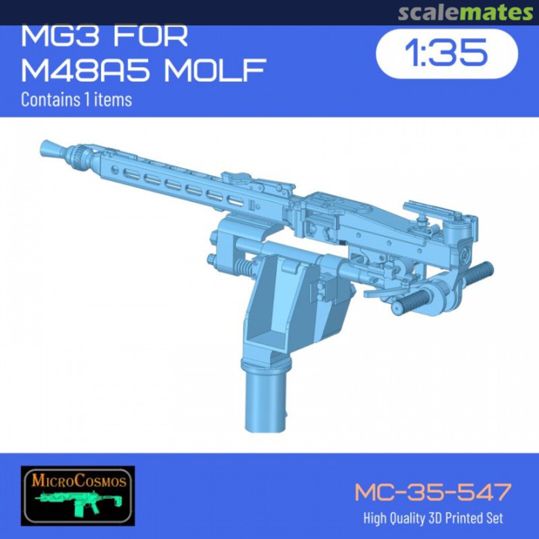 Boxart MG3 For MOLF M48A5 MC-35-547 3D MicroCosmos Boxart MG3 For MOLF M48A5 MC-35-547 3D MicroCosmos