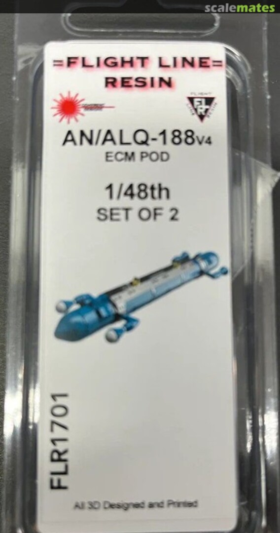 Boxart AN/ALQ-188 v4 ECM Pod (2) FLR1701 Flight Line Resin Boxart AN/ALQ-188 v4 ECM Pod (2) FLR1701 Flight Line Resin