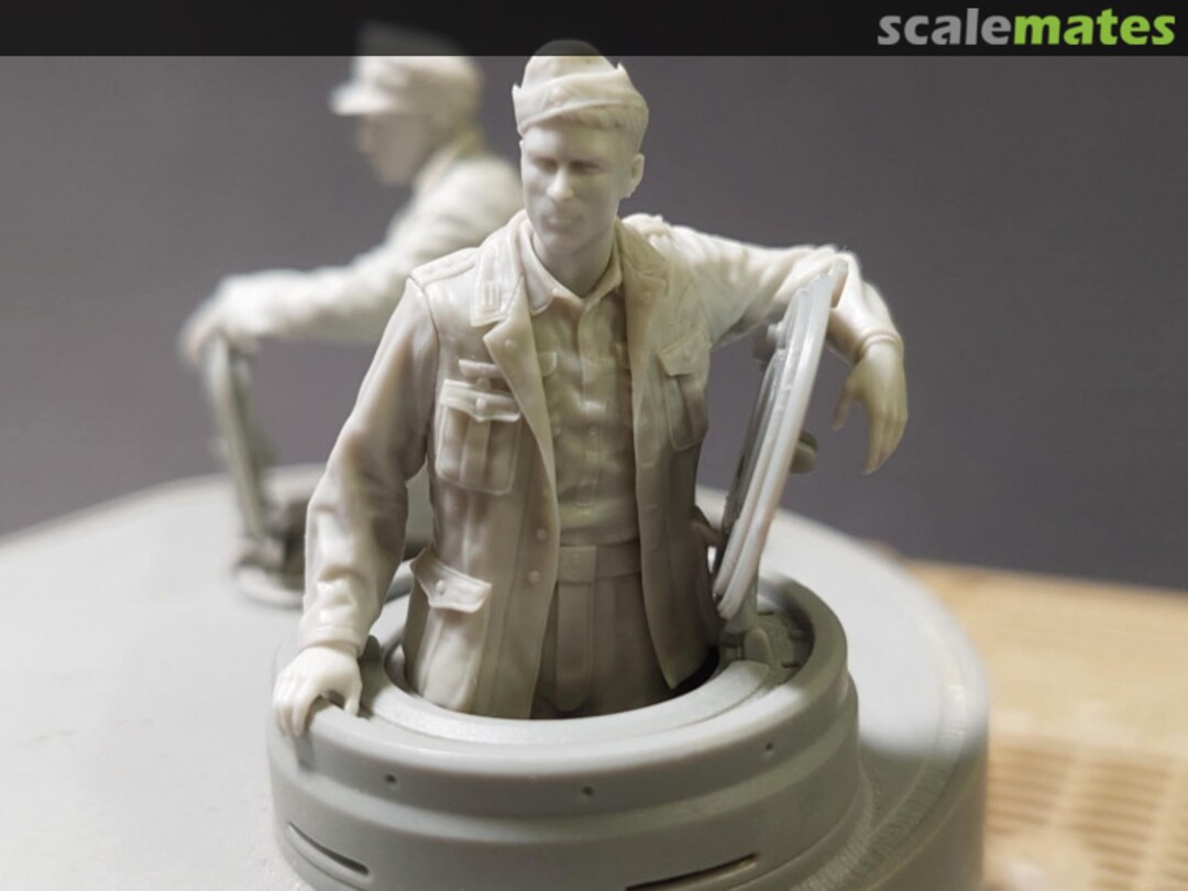 Boxart DAK "Tiger" tank commander FI35-257 Panzer Art