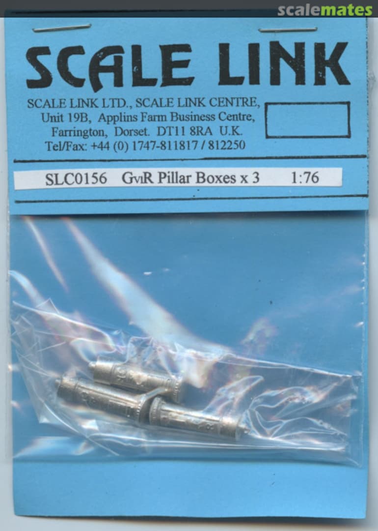 Boxart GVIR Pillar Boxes x 3 SLC0156 Scale Link Boxart GVIR Pillar Boxes x 3 SLC0156 Scale Link