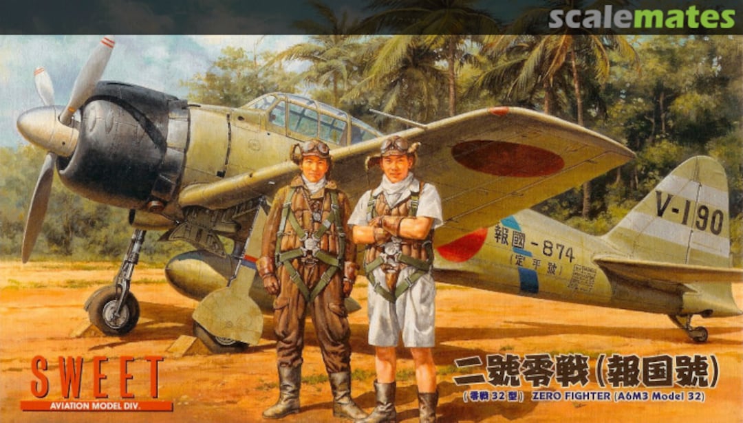 Boxart Zero Fighter (A6M3 Model 32) 14121 Sweet