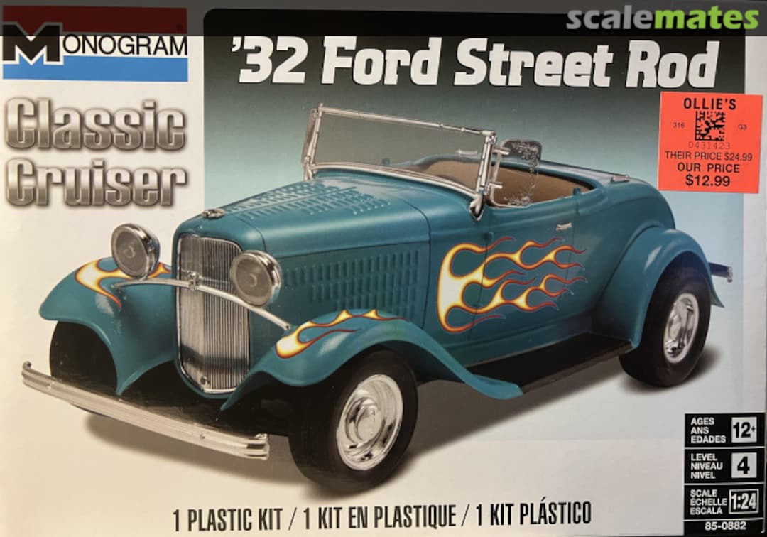 Boxart '32 Ford Street Rod 85-0882 Monogram