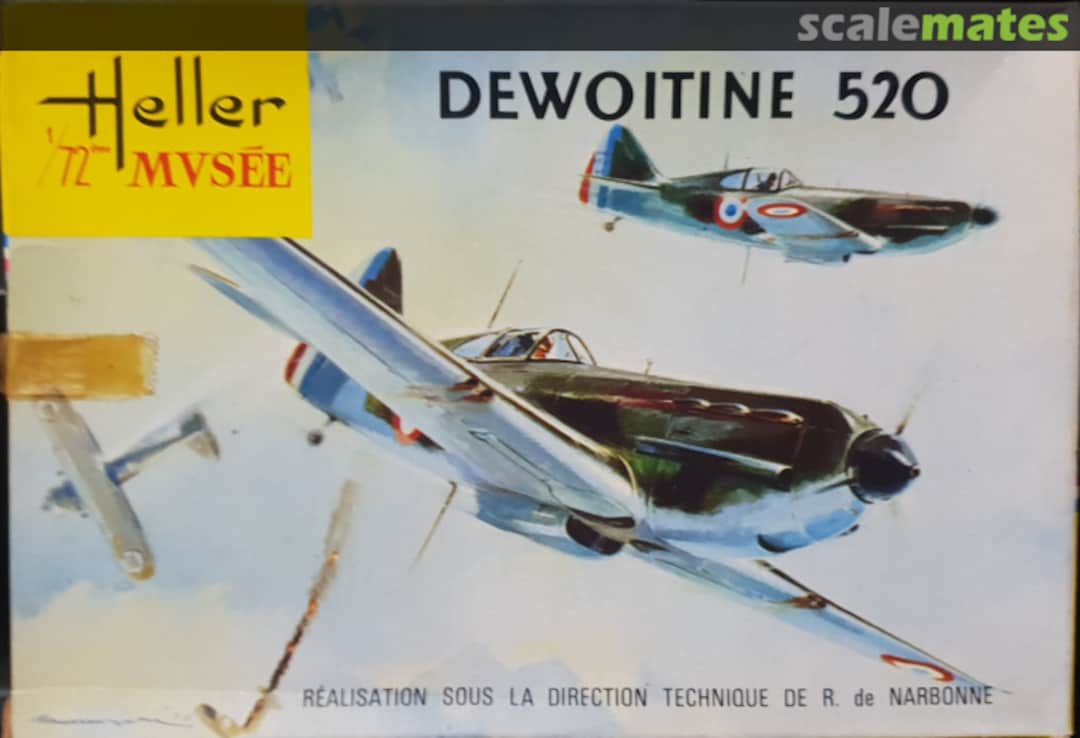 Boxart Dewoitine 520 L 092 Heller