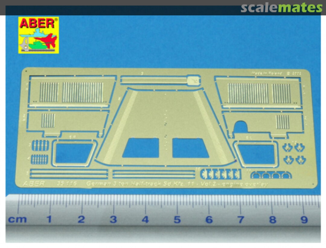 Contents 3 ton Half-track Sd.Kfz. 11 Vol. 2 - Engine Overlay 35116 Aber Contents 3 ton Half-track Sd.Kfz. 11 Vol. 2 - Engine Overlay 35116 Aber