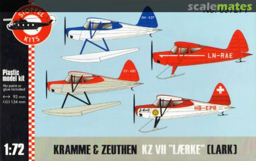 Boxart Kramme & Zeuthen KZ VII "Lærke" (Lark) 697271 Stoppel Kits Boxart Kramme & Zeuthen KZ VII "Lærke" (Lark) 697271 Stoppel Kits