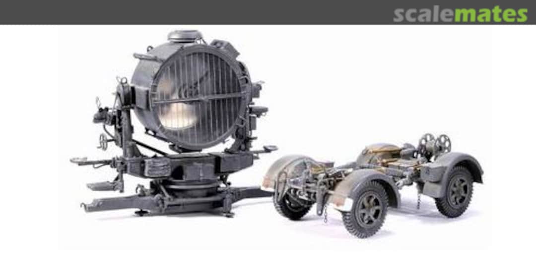 Boxart 150cm Scheinwerfer 37 (Sw.37) with Sd.Anh. 104 trailer 35063 DES Kit Boxart 150cm Scheinwerfer 37 (Sw.37) with Sd.Anh. 104 trailer 35063 DES Kit