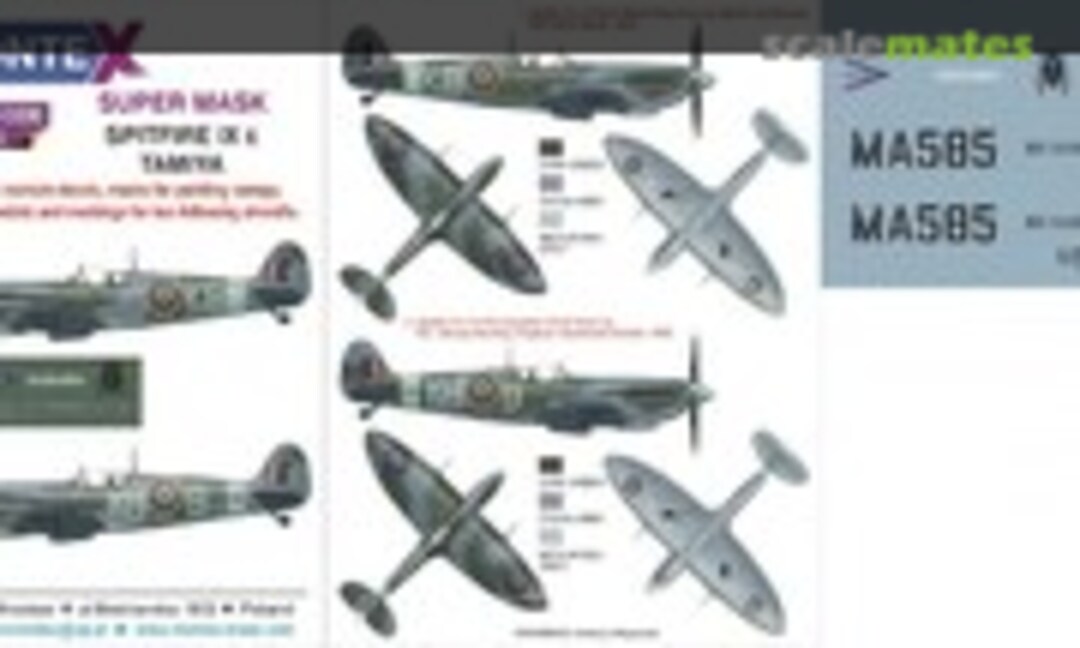 1:32 Spitfire Mk IXc (Montex K32315) K32315