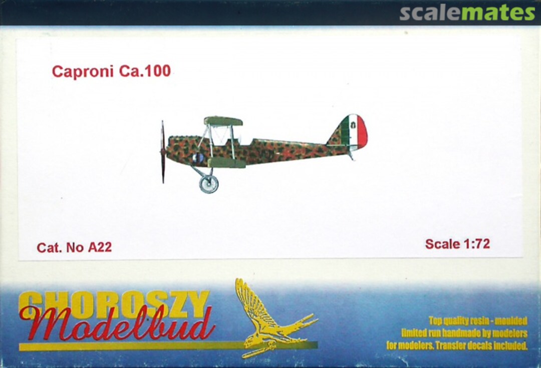 Boxart Caproni Ca.100 A22 Choroszy Modelbud