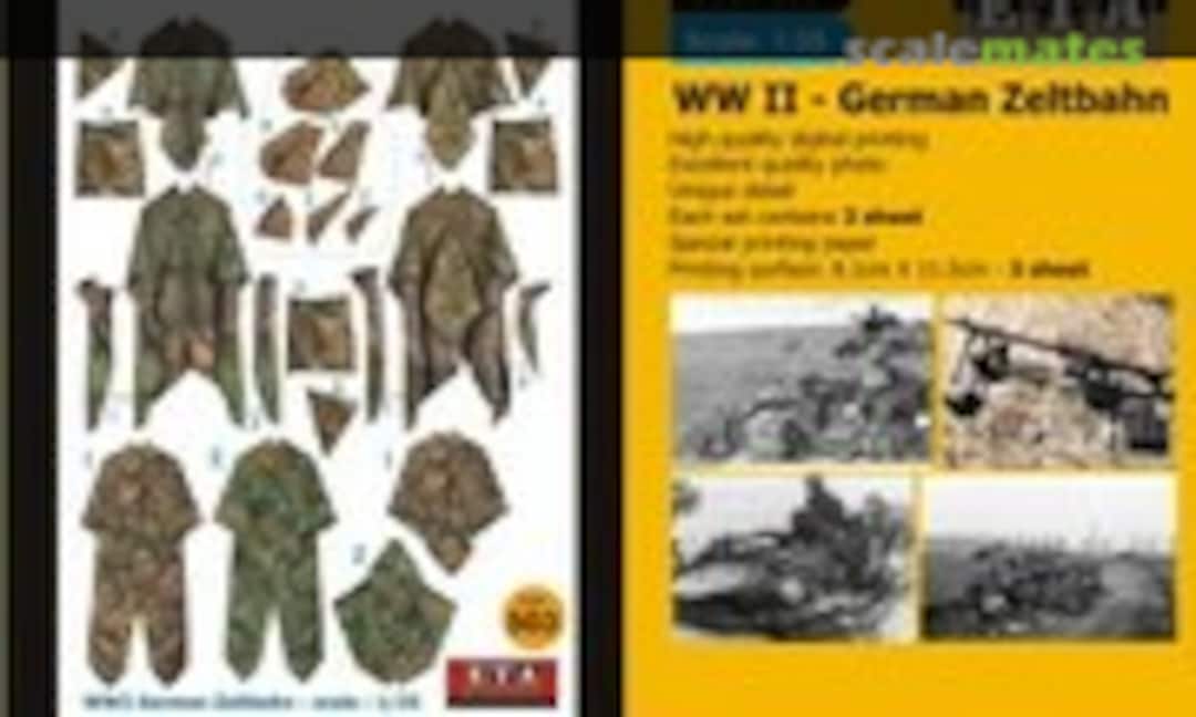 1:35 WW II German Zeltbahn (ETA Diorama Accessories 503) 503