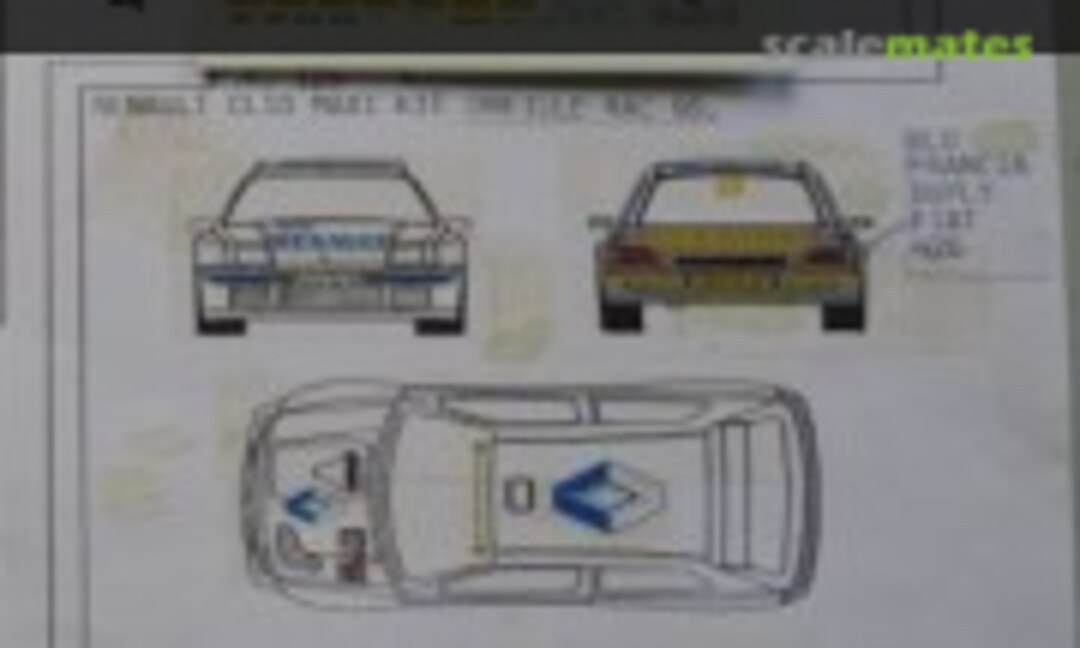 Renault Clio Maxi (5617 VL 74) &quot;RENAULT&quot; (RACING43 RK125)