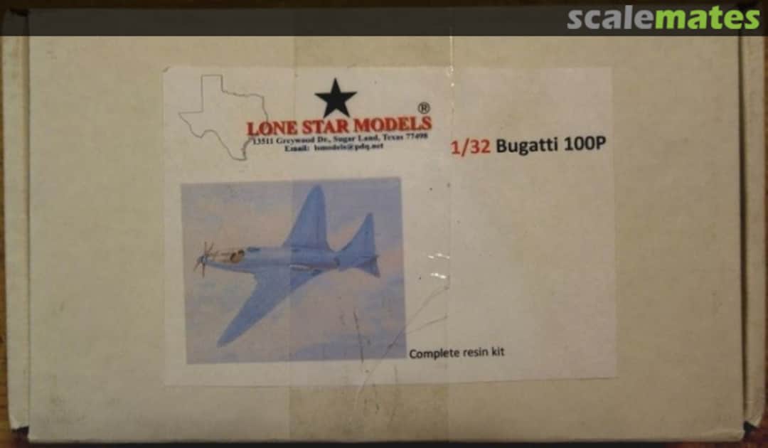 Boxart Bugatti 100P LSM 30593 Lone Star Models