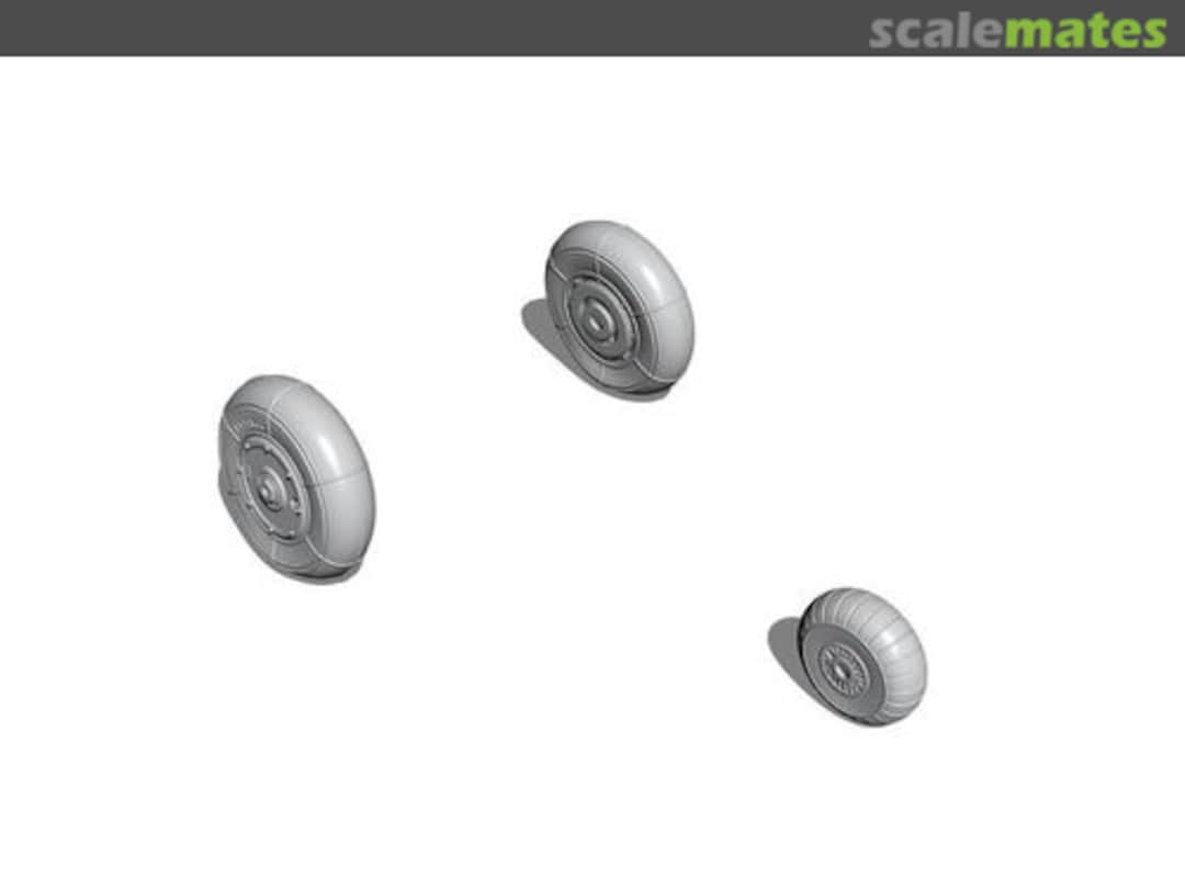 Boxart Heinkel He 162A Wheels Q72368 CMK Boxart Heinkel He 162A Wheels Q72368 CMK