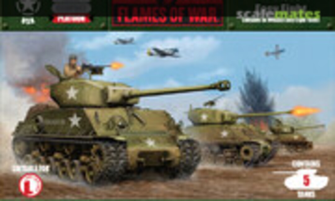 Flames Of War: M4A3E8 Easy Eight (Flames of War UBX26)