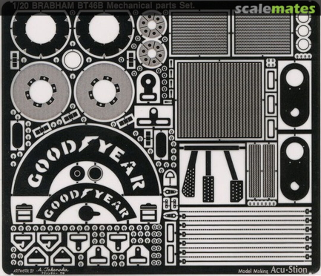 Boxart BRABHAM BT46B Mechanical parts Set ATS-9663 Acu-Stion Boxart BRABHAM BT46B Mechanical parts Set ATS-9663 Acu-Stion