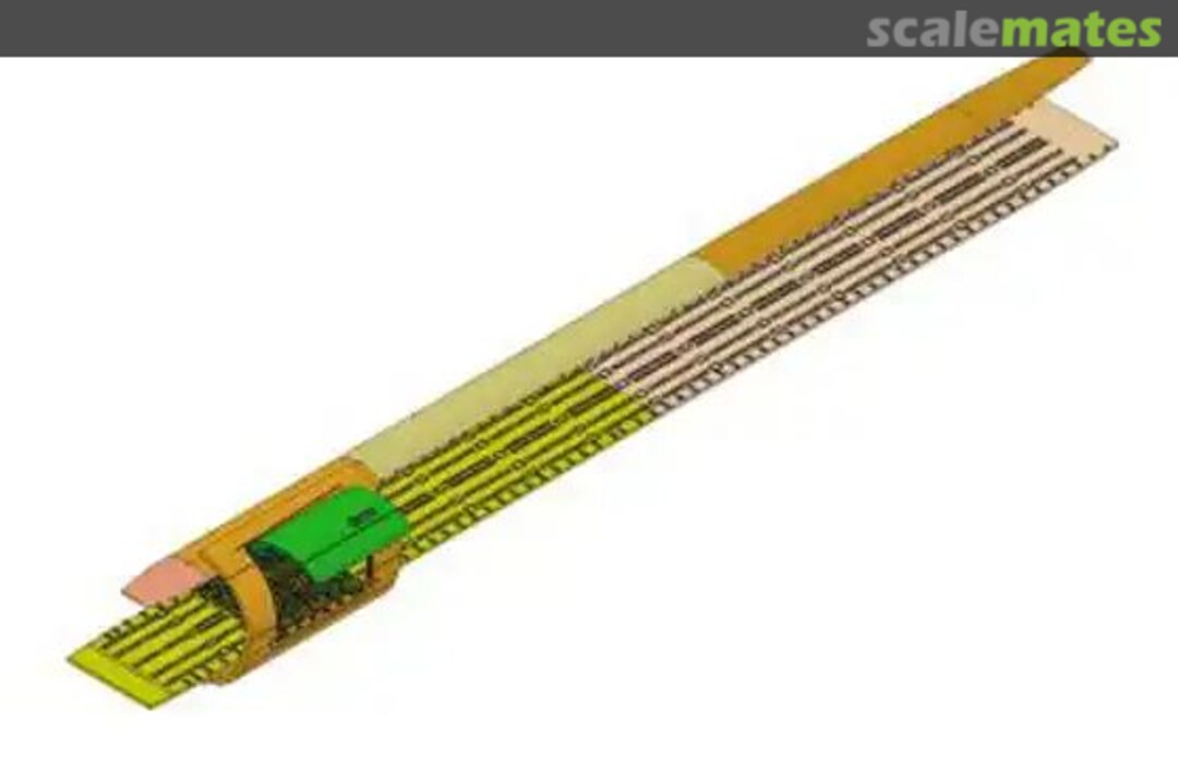 Boxart Boeing 757-200C Cargo main deck door and frame + floor + ceiling + bulkheads BZ4129 Bra.Z Models