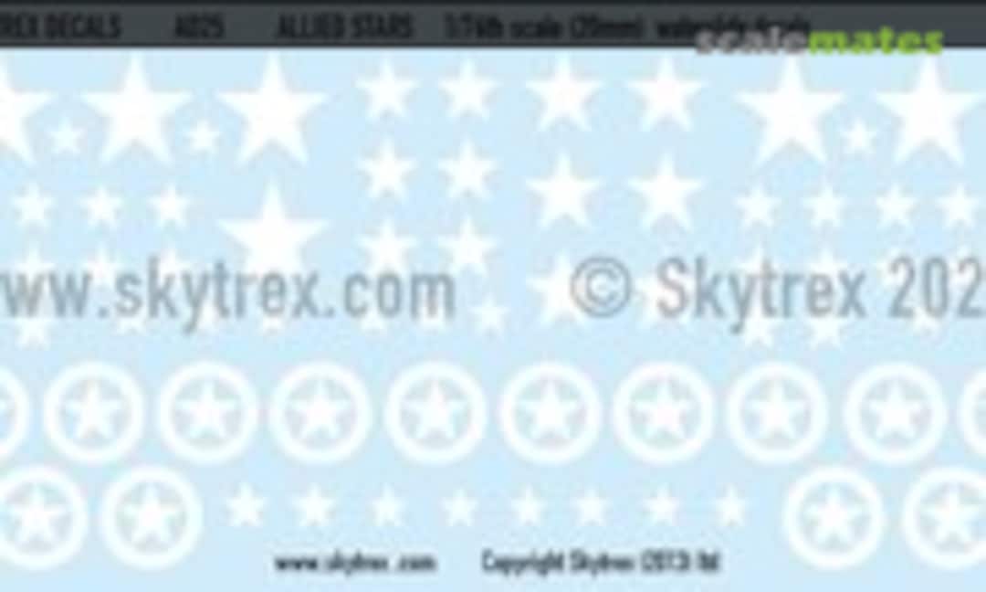 1:76 Allied stars (Skytrex AD25) AD25