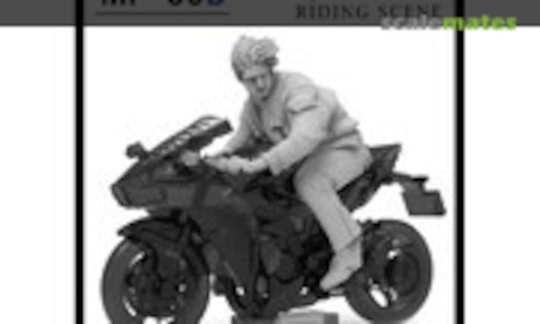 1:48 Top Gun Pilot w/ Speeding Bike (Tori Factory MF-35B) MF-35B
