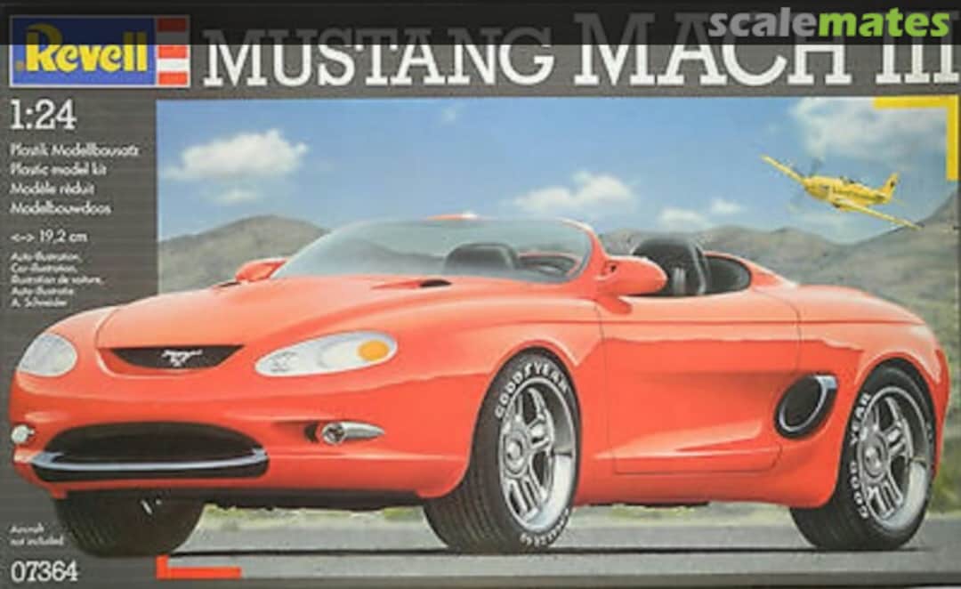 Boxart 1994 Ford Mustang Mach III 07364 Revell Boxart 1994 Ford Mustang Mach III 07364 Revell