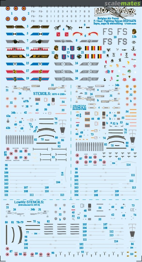 Boxart Belgian Air Force F-16A/B MLU Fighting Falcon DCD14476 Daco Products Boxart Belgian Air Force F-16A/B MLU Fighting Falcon DCD14476 Daco Products