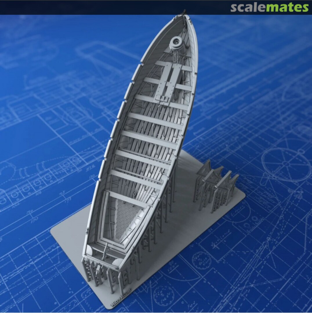 Boxart 36ft Sailing Pinnace MM0481P Micro Master Boxart 36ft Sailing Pinnace MM0481P Micro Master