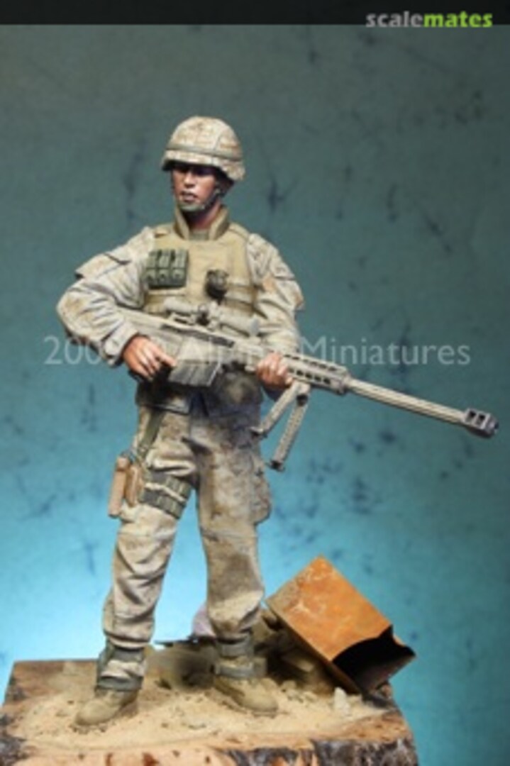 Boxart Modern USMC Sniper 16008 Alpine Miniatures Boxart Modern USMC Sniper 16008 Alpine Miniatures