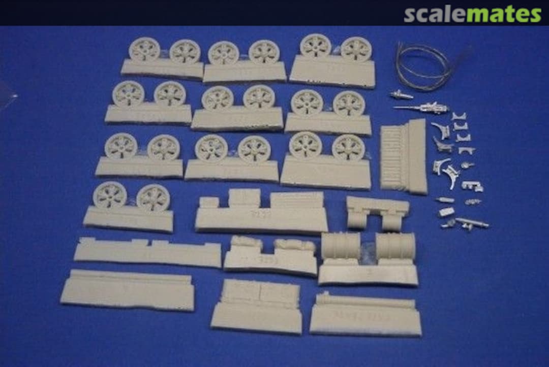 Boxart Rästsatz / Laufrollen T-34/85 Modell 1969 MR-72073 MR Modellbau Boxart Rästsatz / Laufrollen T-34/85 Modell 1969 MR-72073 MR Modellbau
