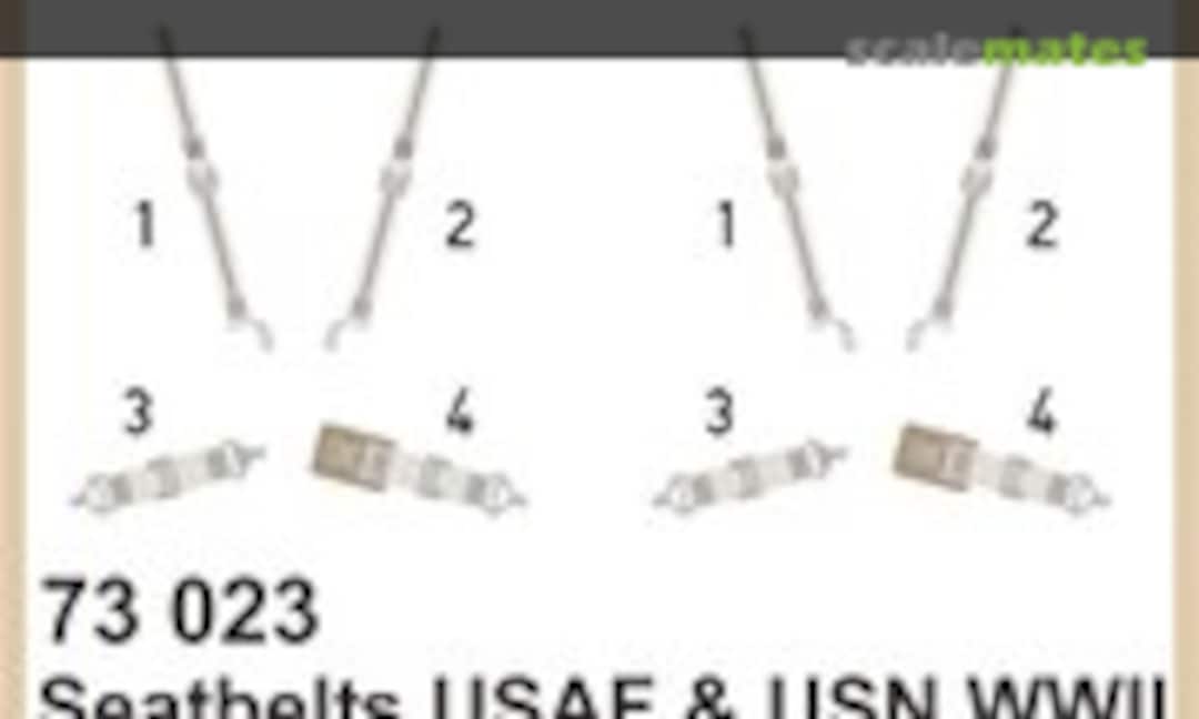 1:72 Seatbelts USAAF & USN WWII SUPER FABRIC (Eduard 73023)