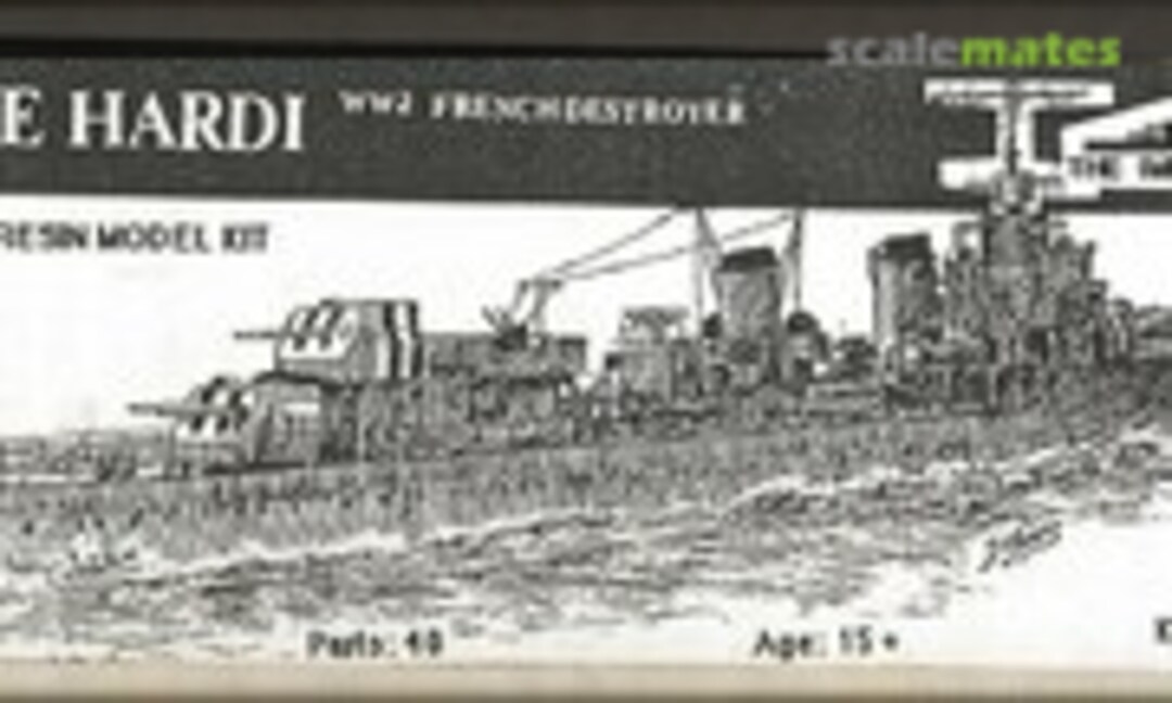 1:700 MNF Le Hardi (The Imperial Navy 17F-2) 17F-2