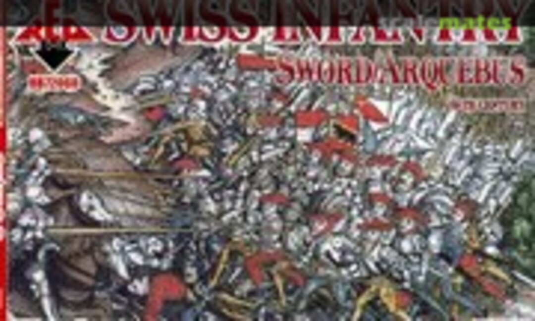 1:72 Swiss Infantry Sword / Arquebus (Red Box RB72060) RB72060