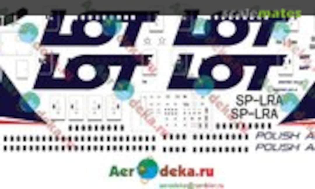 1:144 LOT Polish Airlines Boeing 787-8 Dreamliner (Aerodeka.ru SP-LRA) SP-LRA