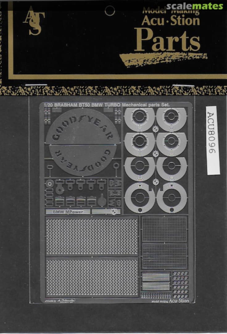 Boxart Brabham BT50 Mechanical Parts Set ACU8096 Acu-Stion Boxart Brabham BT50 Mechanical Parts Set ACU8096 Acu-Stion