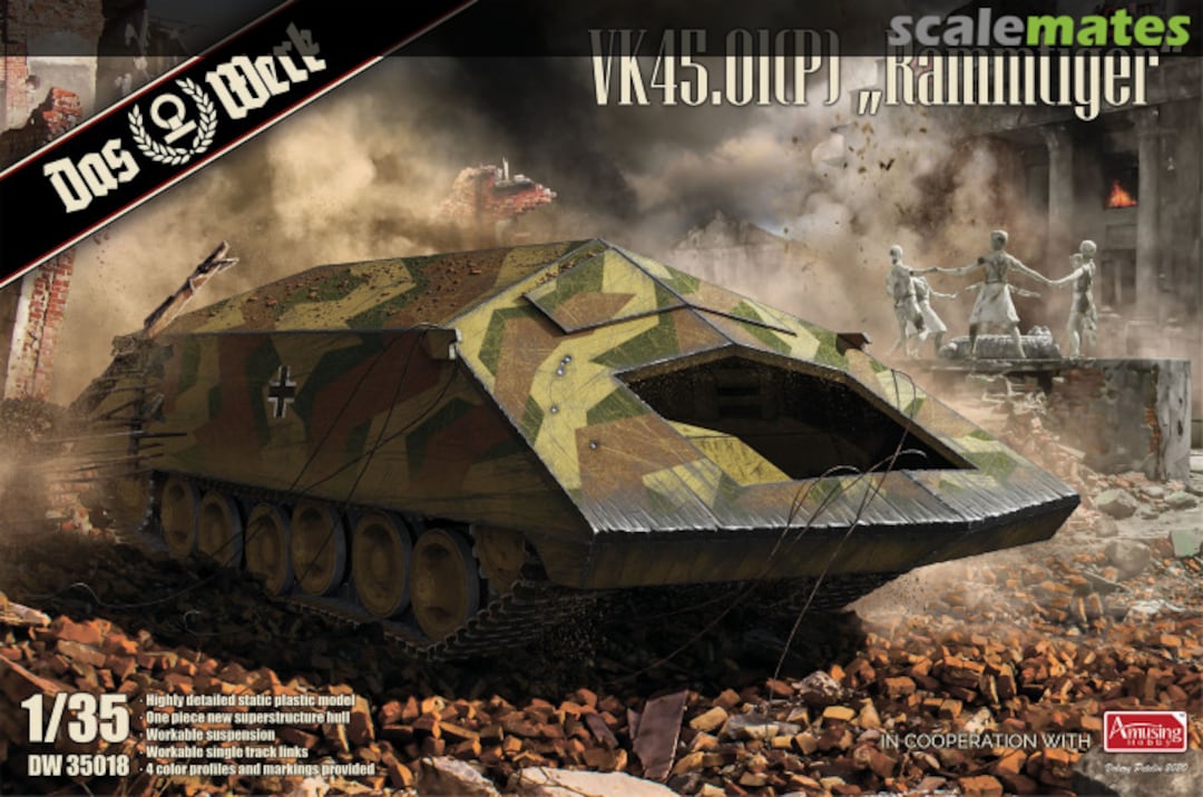 Boxart VK4501(P) "Rammtiger" DW35018 Das Werk